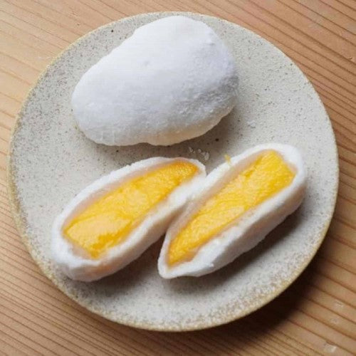 Quick Recipe: Mango Mochi (Japanese dessert)